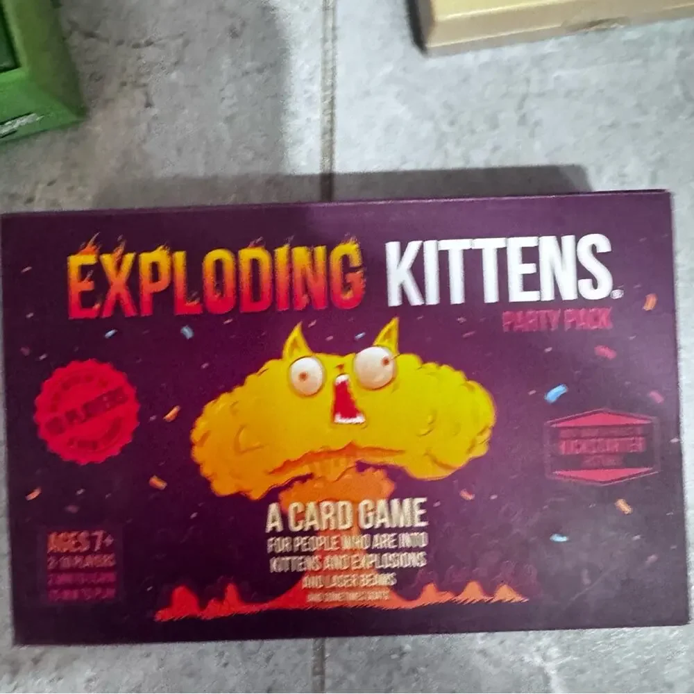 Family Card games, set of 3